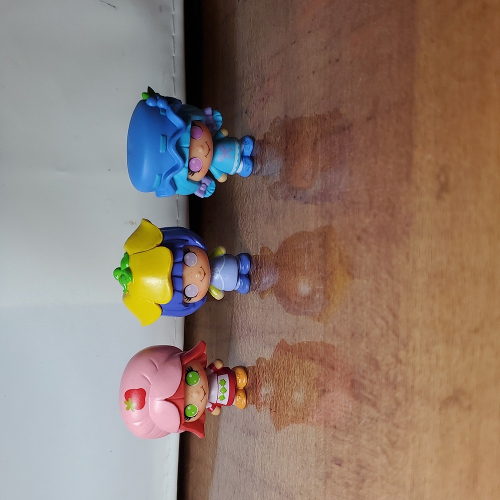 Strawberry Shortcake CheeBee Micro Figures Lot